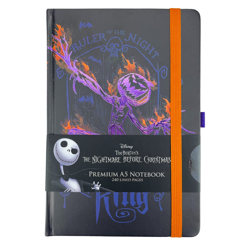 Nightmare before Christmas - Pumpkin King A5 Notebook standard size Multi-Colour