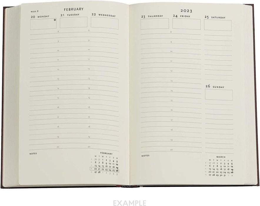 Destiny (Voltaire’s Book of Fate) Maxi Vertical Dayplanner 2023 (Elastic Band Closure)