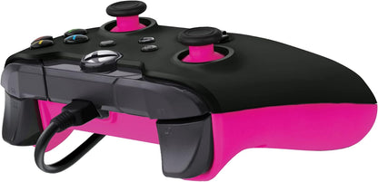 PDP Wired Controller Fuse Black for Xbox Series X|S, Gamepad, Wired Video Game Controller, Gaming Controller, Xbox One, Officially Licensed - Xbox Series X