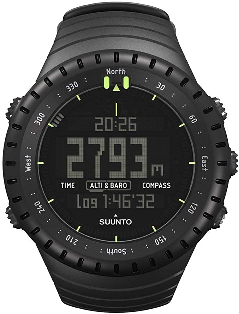 Suunto Core Alpha - Sport Watch With Strap - Wrist Size: 140-240 Mm - Monochrome - 67 G - Stealth