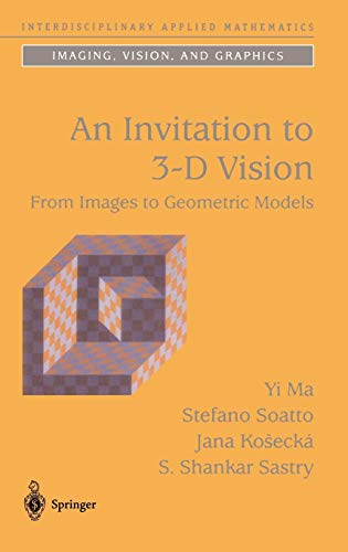 An Invitation to 3-D Vision