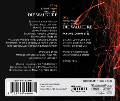 Wagner: Die Walkure complete (1941) / Die Walkure Act 1 (1935)