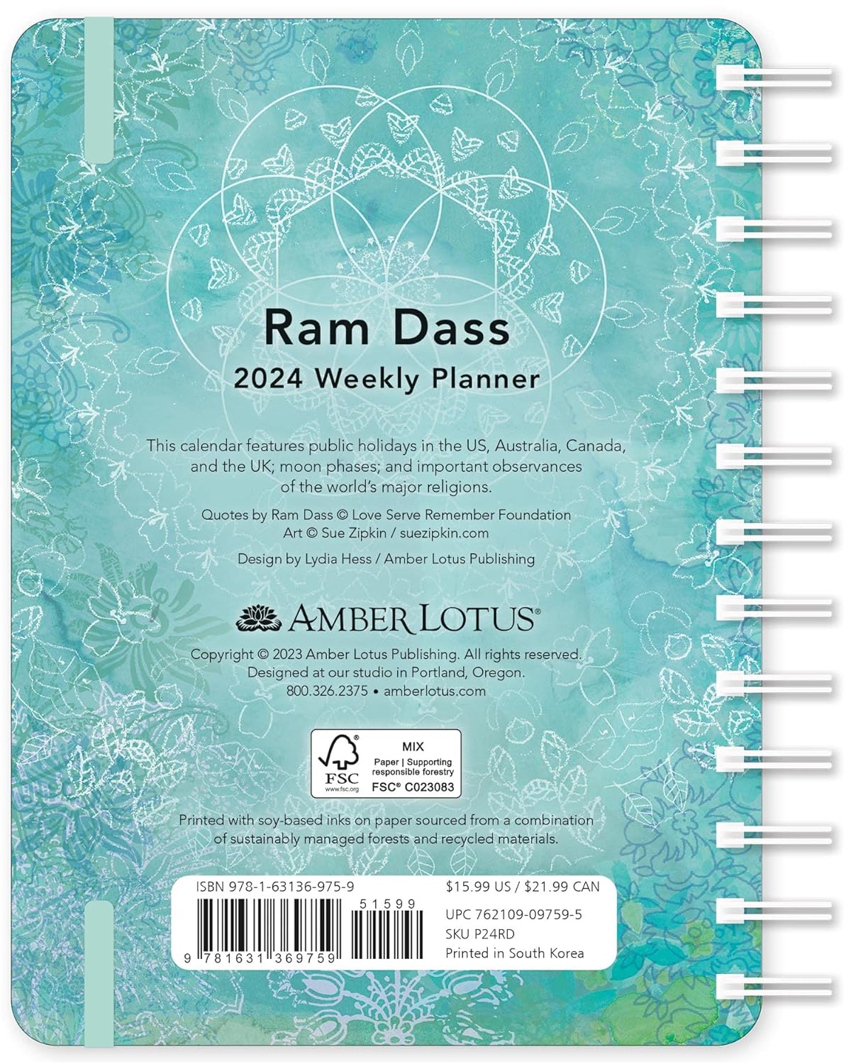 RAM Dass Weekly Planner 2024