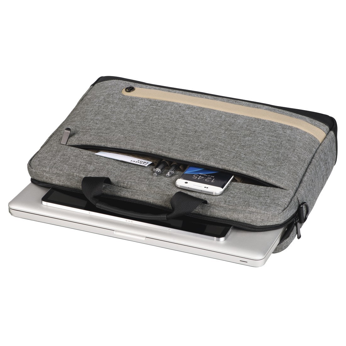 Hama Terra notebook case 33.8 cm (13.3") Briefcase Grey