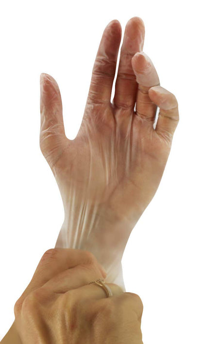 PAPSTAR unisex Einmalhandschuhe COMFORT transparen