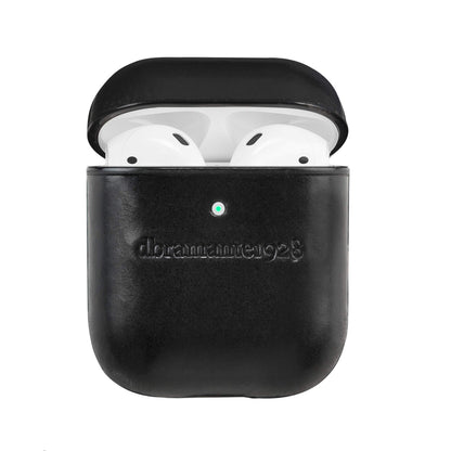 dbramante1928 - Copenhagen - AirPods case - Black - Full Grain Leather