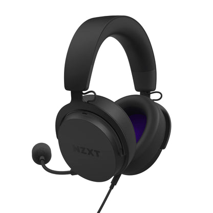NZXT AP-WCB40-B2 headphones/headset Wired Head-band Gaming Black