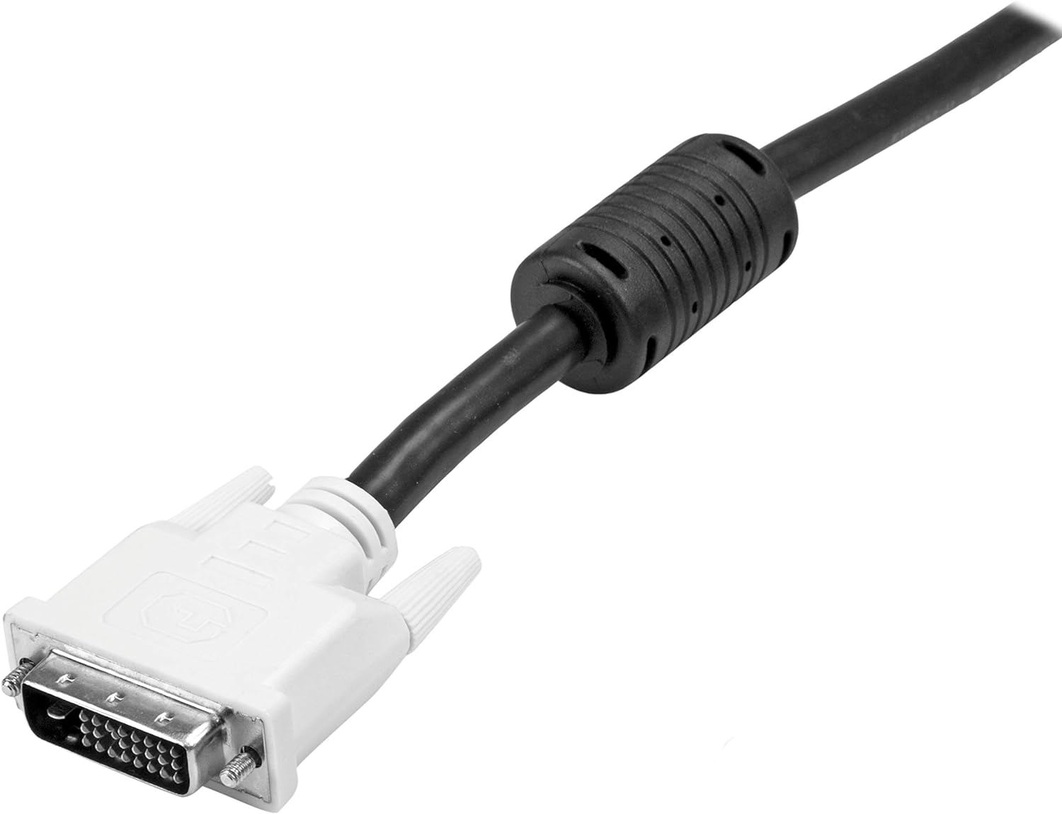 StarTech.com 10m DVI-D Dual Link Cable - Male to Male DVI-D Digital Video Monitor Cable - 25 pin DVI-D Cable M/M Black 10 Meter, 2560x1600 (DVIDDMM10M)