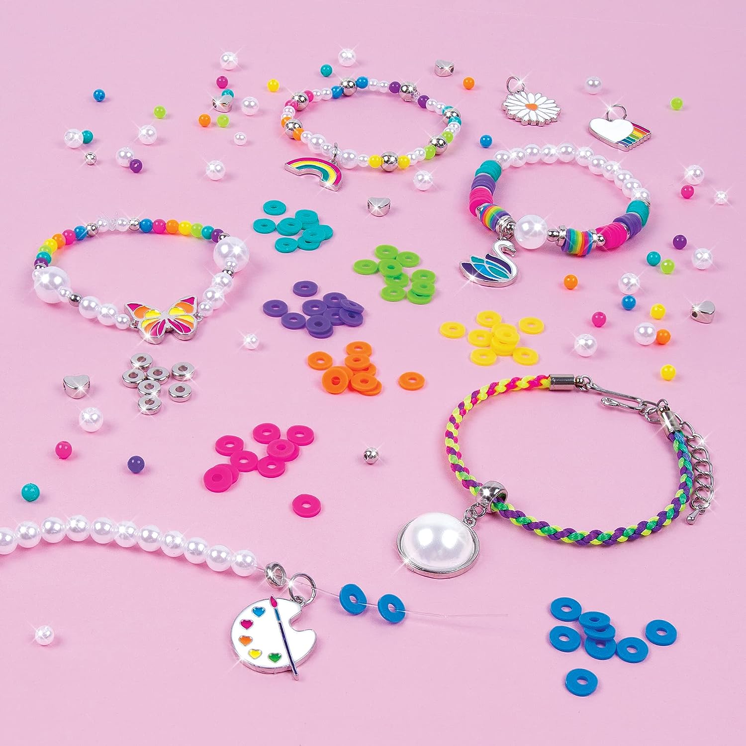 Make It Real: Kit Per Gioielli Arcobaleno E Perle