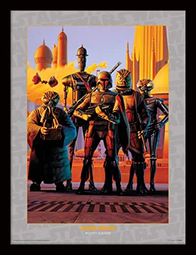STAR WARS - Collector Print HQ 32X42 - Bounty Hunt