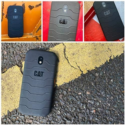 CAT PHONES S42 H+ all carriers Smartphone with anti-microbial silver ions built in. 4G Rugged Phone (IP68, MIL SPEC 810H, 4200mAh Battery, Dual SIM, 3GB/32GB, Android 10) - Black. S42+ (2021)