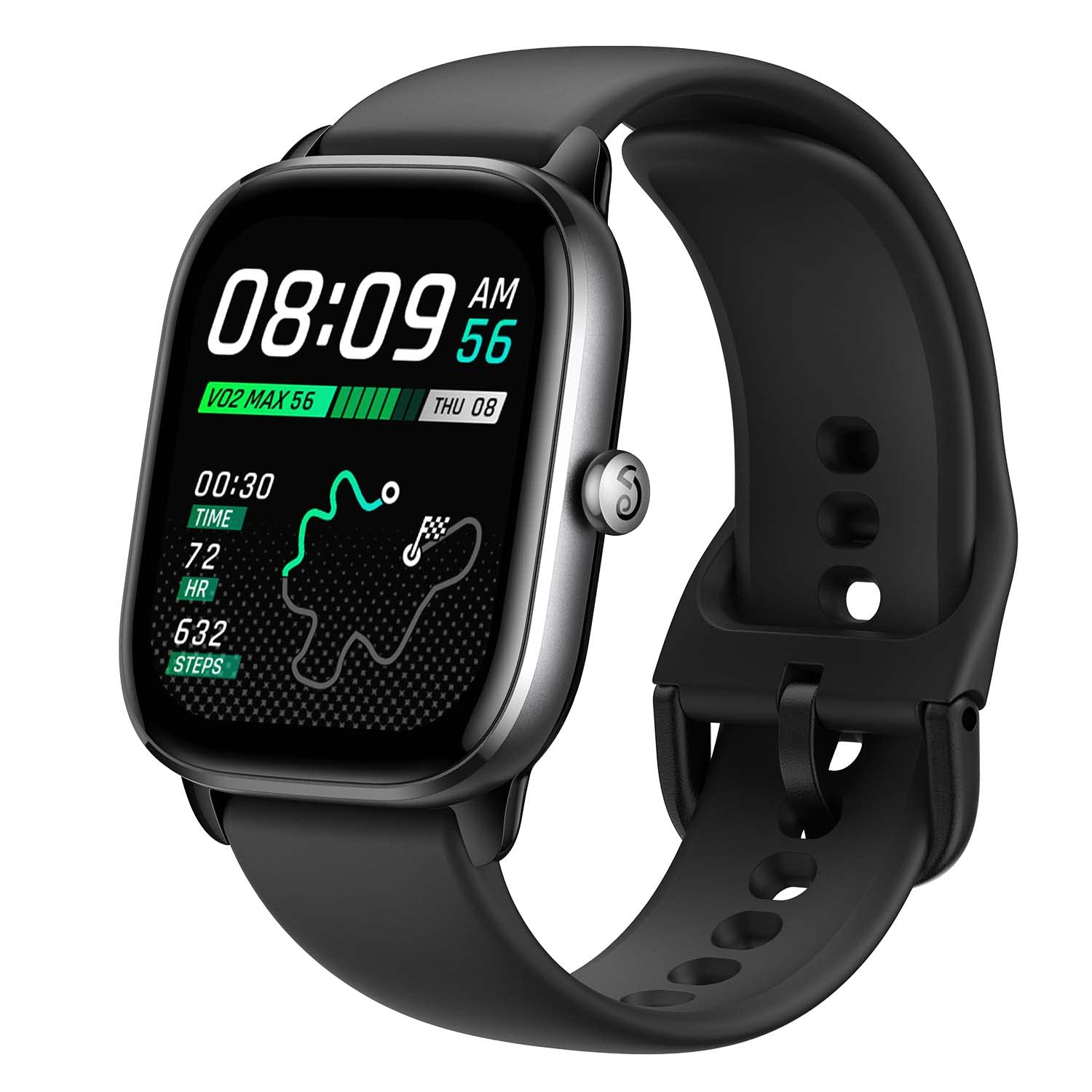 Amazfit GTS 4 Mini Smart Watch Fitness Tracker,24H Heart Rate & Blood-oxygen Monitoring,120+ Sports Modes, 5 ATM Water-resistance,GPS compatible with iPhone Android-Black GTS 4 Mini Black