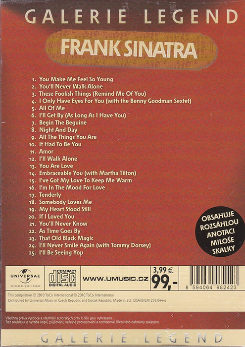 FRANK SINATRA-BEST OF-SLIDEPACK