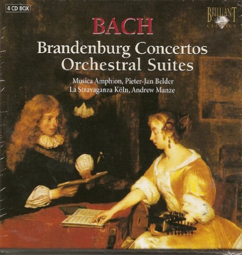 La Stravaganza Koln/musica Amphion - Js Bach Brandenburgh Concertos & Orchestral Suies