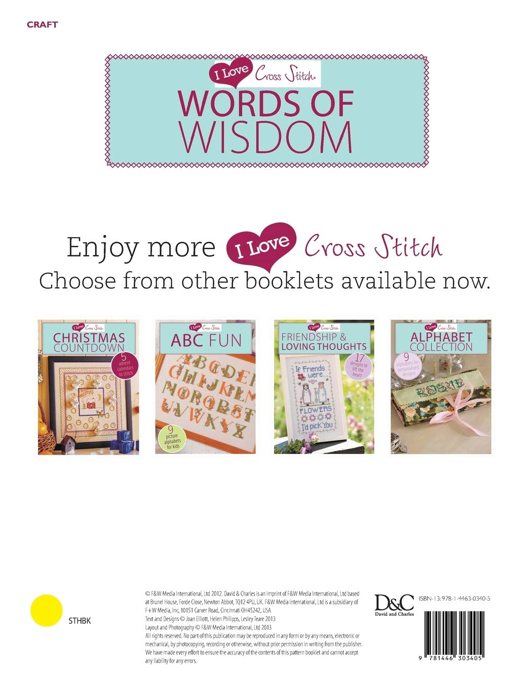 I Love Cross Stitch - Words of Wisdom