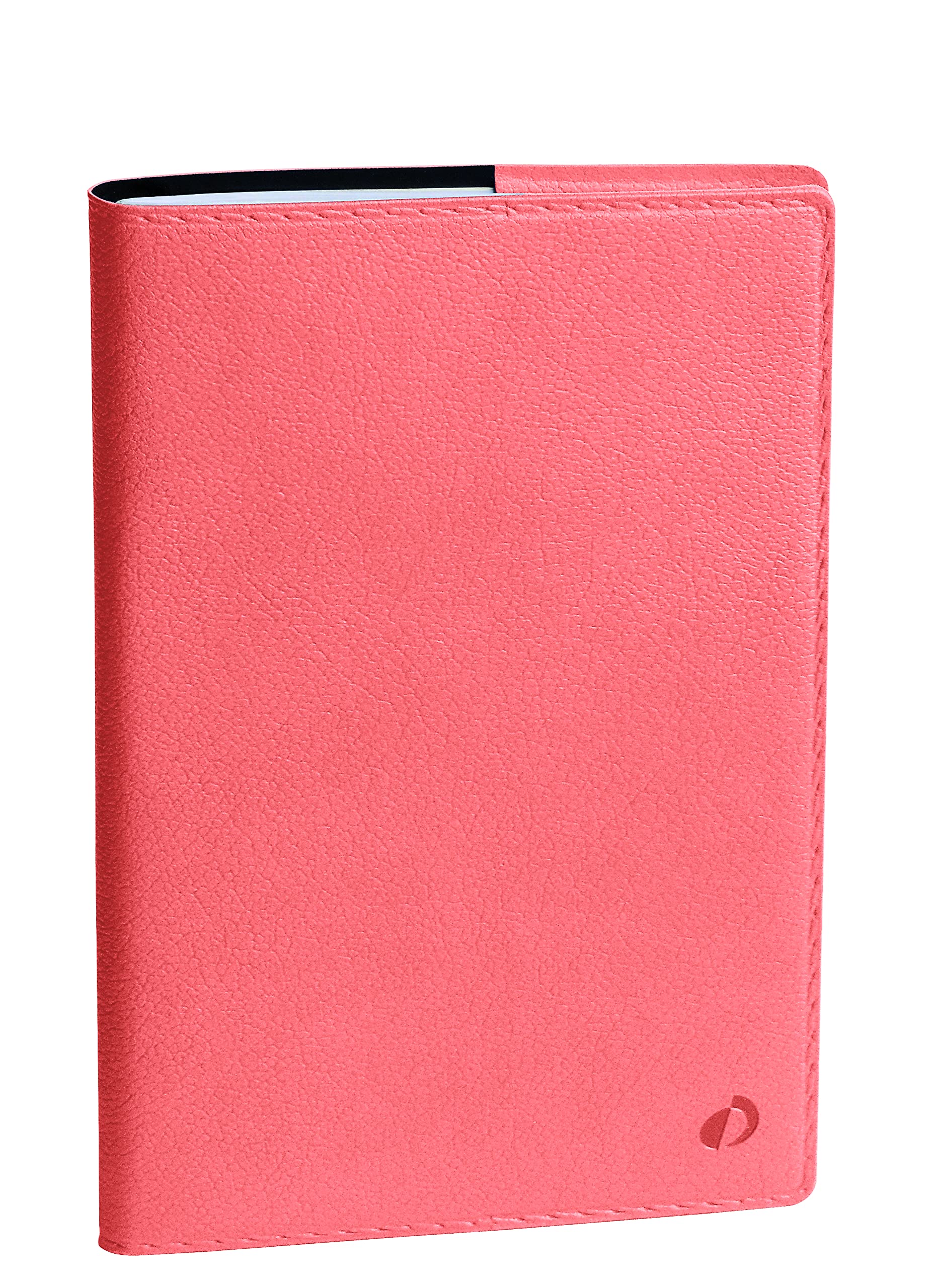 Quo Vadis 003652Q Agenda RIGIRO Italian Language Year 2023 Coral Color Size 9x12.5 cm Weekly 13 Months December-December White Paper Removable Address Book Cover in Synthetic Tuscany