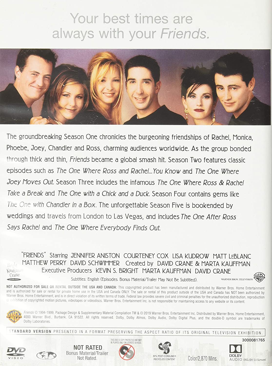 Friends: The Complete Series Collection