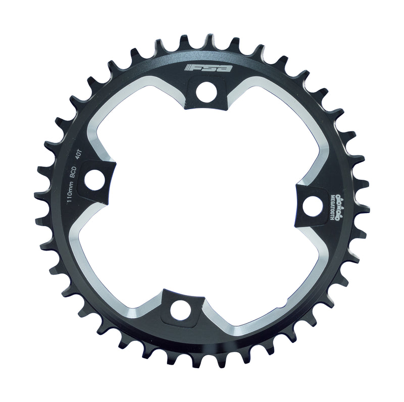 Gossamer ABS Road Chainring (1x11, 110x40T, Black, 4h)