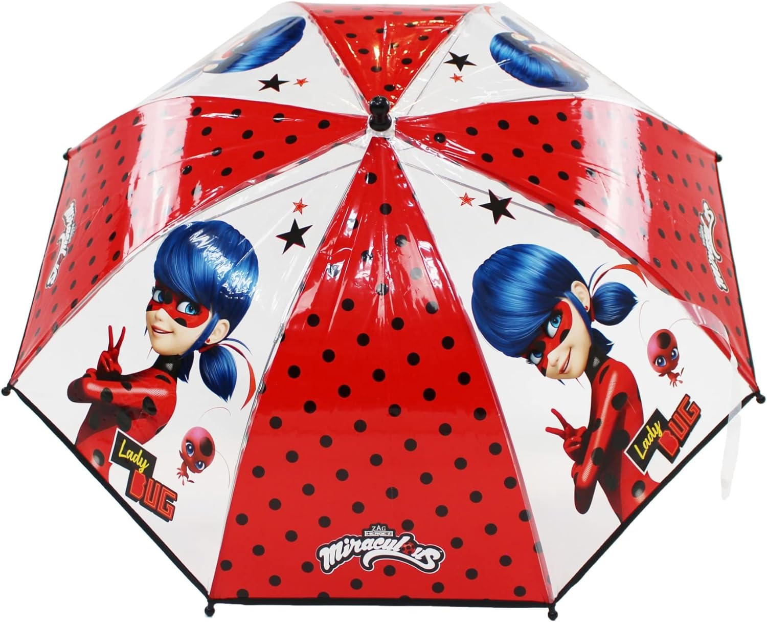 Disney: Vadobag - Miraculous - Rainy Days Red (Umbrella / Ombrello)