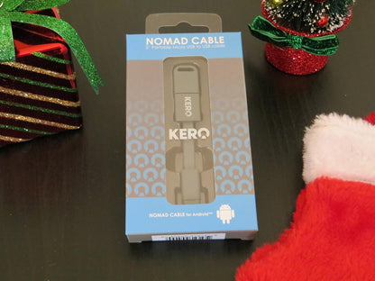 Nomad Cable - 3" High Speed Micro USB 2.0 Cable for your Key Ring …