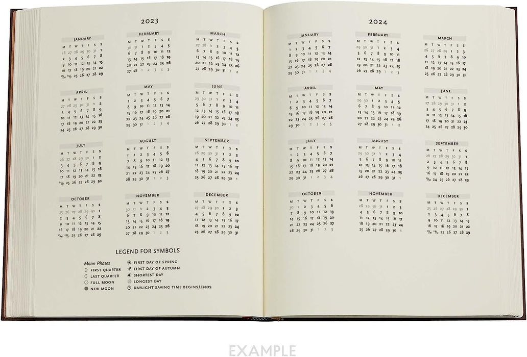 Safavid Indigo (Safavid Binding Art) Ultra 18-month Dayplanner 2024