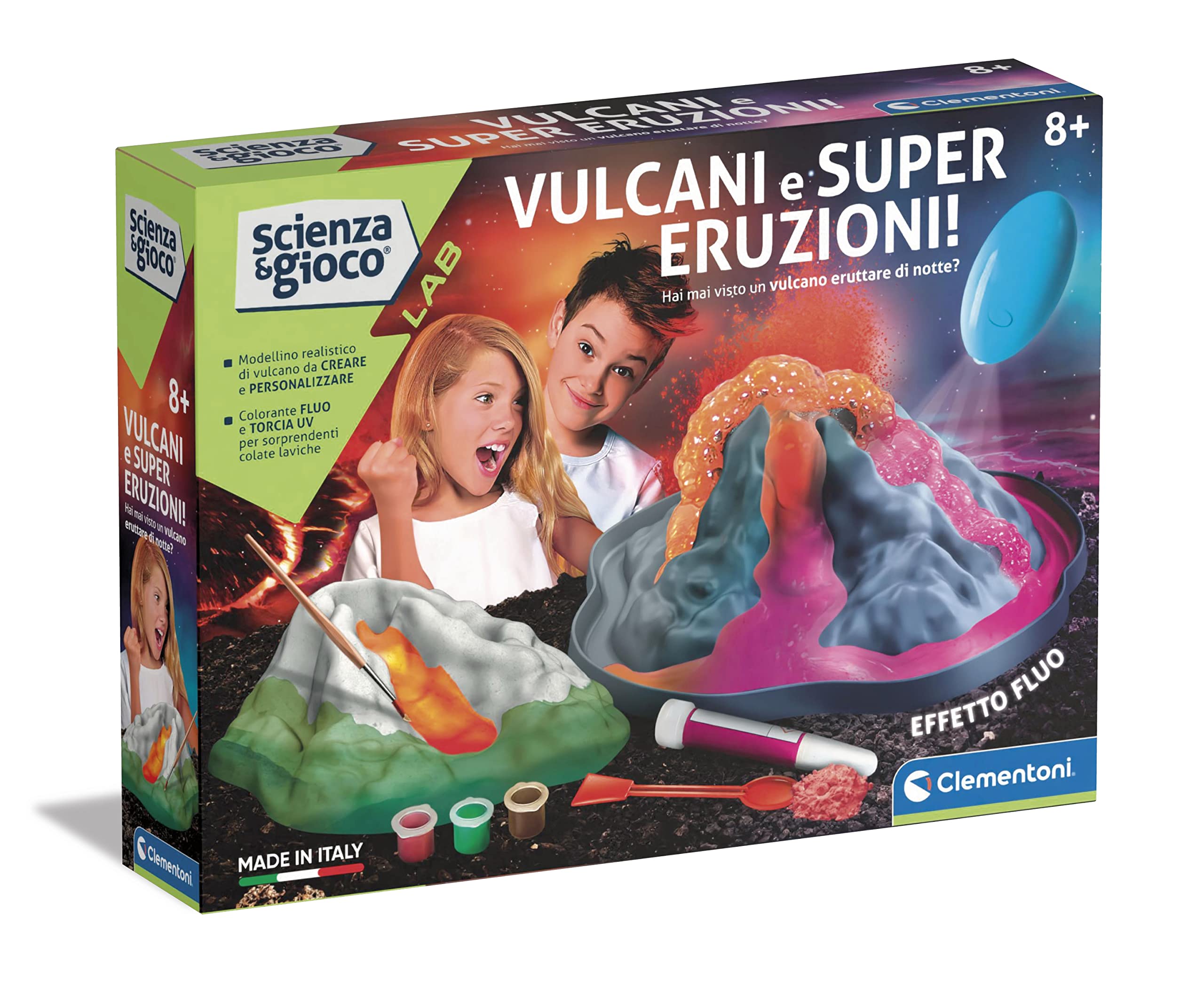 Clementoni: Scienza E Gioco Vulcani E Super Eruzioni Made In Italy