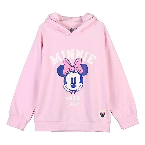 Children’S Sweatshirt Minnie Mouse Pink (Size: 8 Years)
