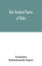 One hundred poems of Kabir