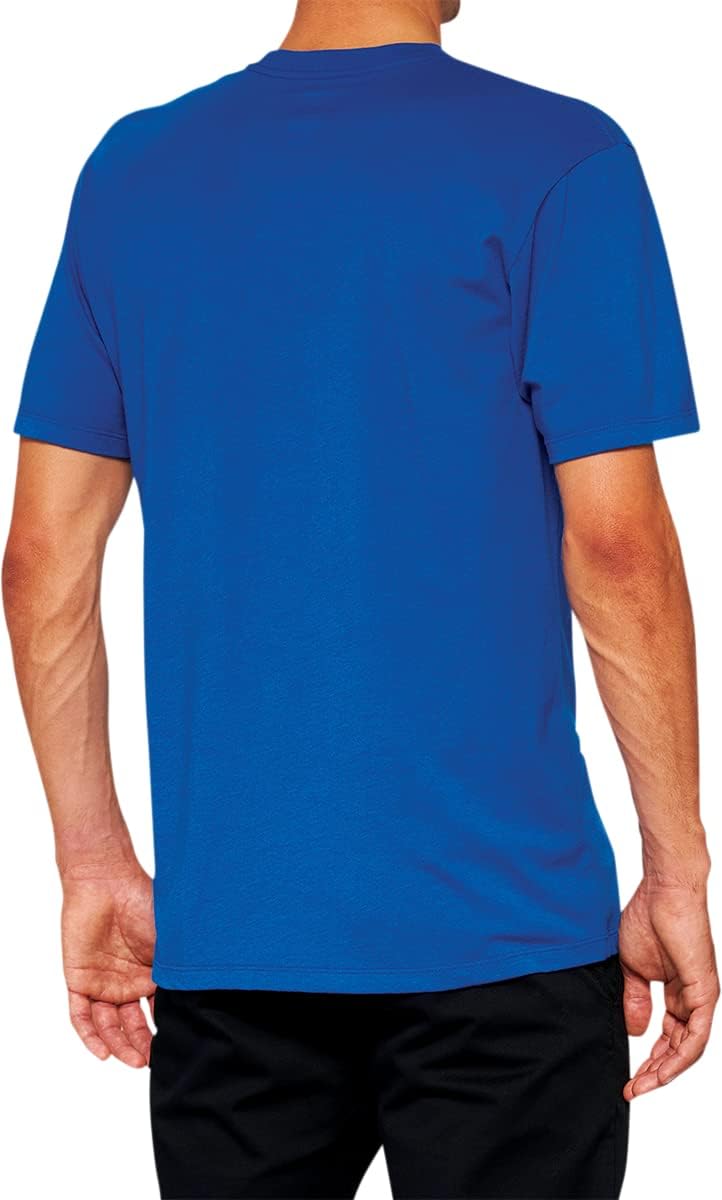 100% OFFICIAL Short Sleeve T-Shirt Royal M
