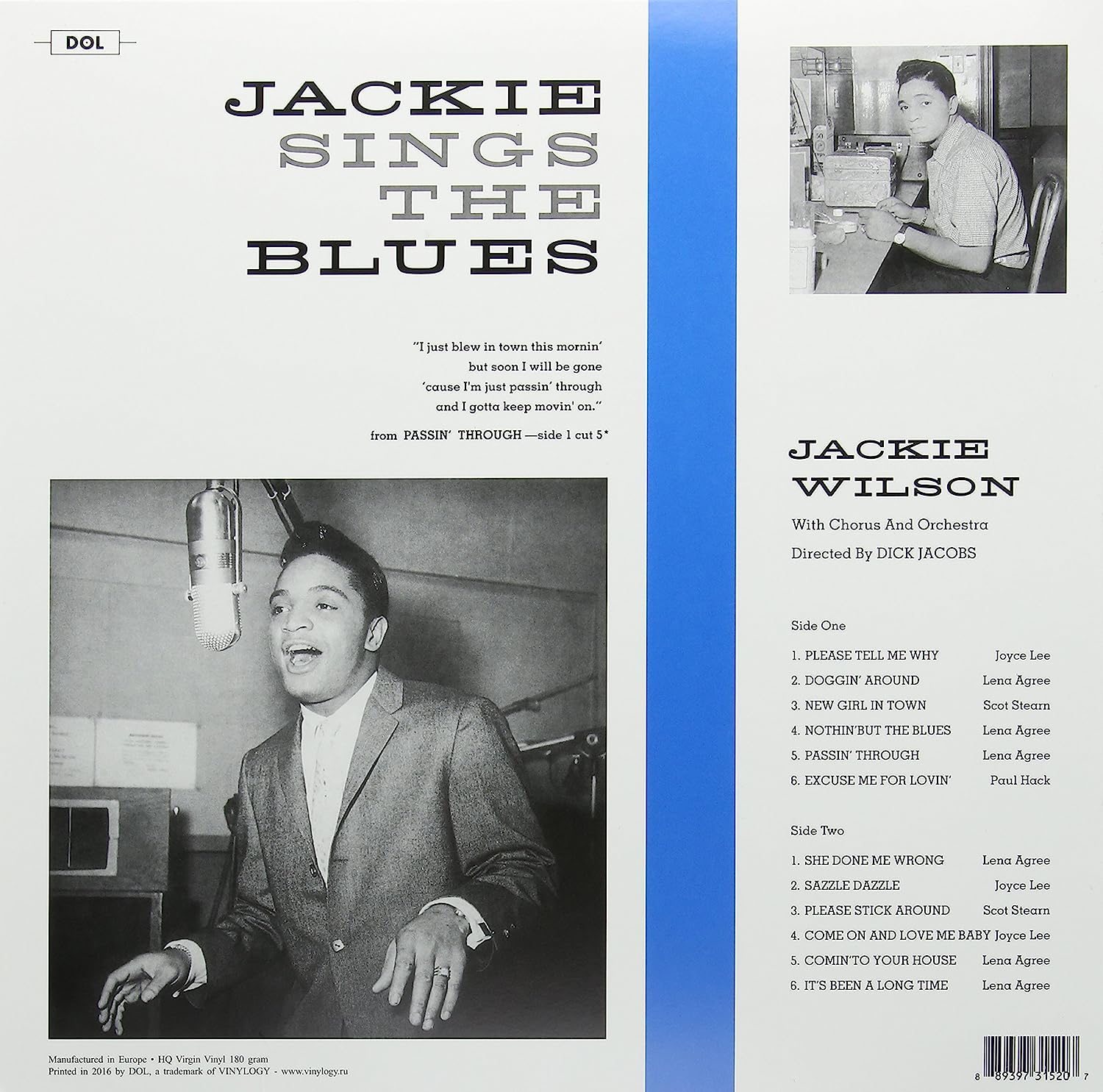 Jackie Sings the Blues