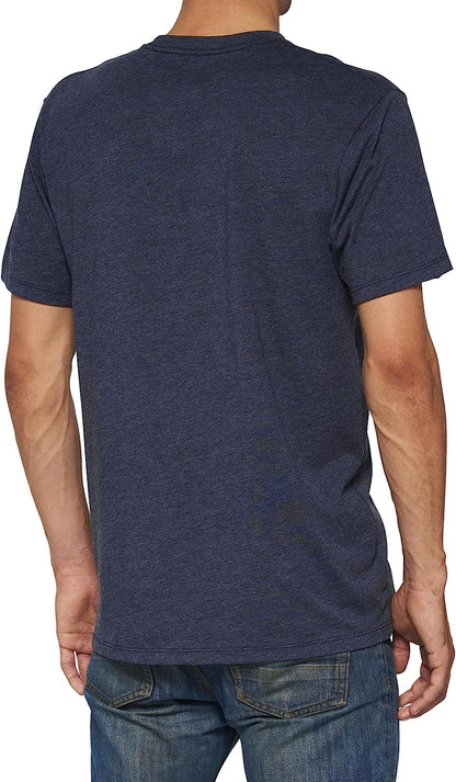 100% ICON Short Sleeve T-Shirt Navy Heather M