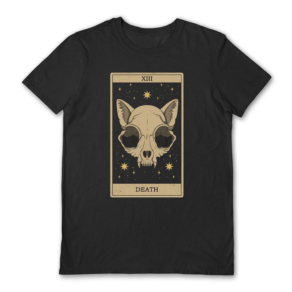 THIAGO CORREA (DEATH TAROT) BLACK UNISEX T-SHIRT