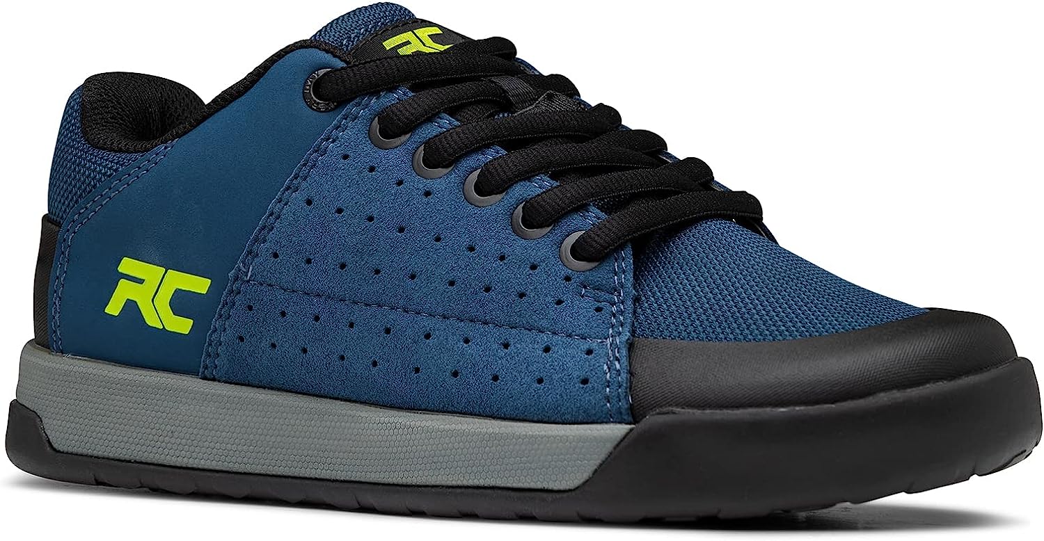 Ride Concepts Livewire Youth Shoes Blue Smoke / Lime UK 4.5