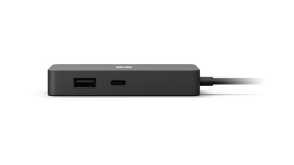 Microsoft USB-C Travel Hub USB 3.2 Gen 2 (3.1 Gen 2) Type-C Black