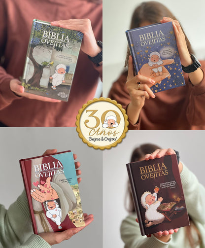 Biblia NVI Ovejitas- Tapa Dura Color Marron