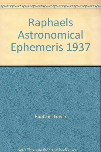 Raphael's Astronomical Ephemeris