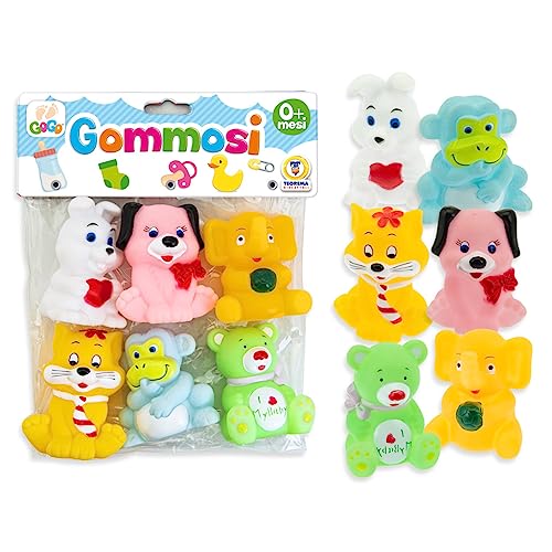 Teorema: Gogo - Gommosi Animali Buffi 6 Pz - Busta