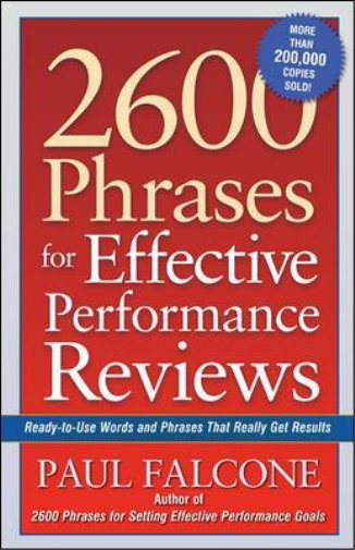 2600 Phrases for Effective Performance Reviews