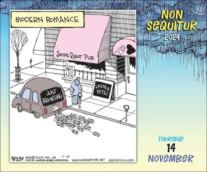 Box - Cal 24 Non Sequitur Day To Day
