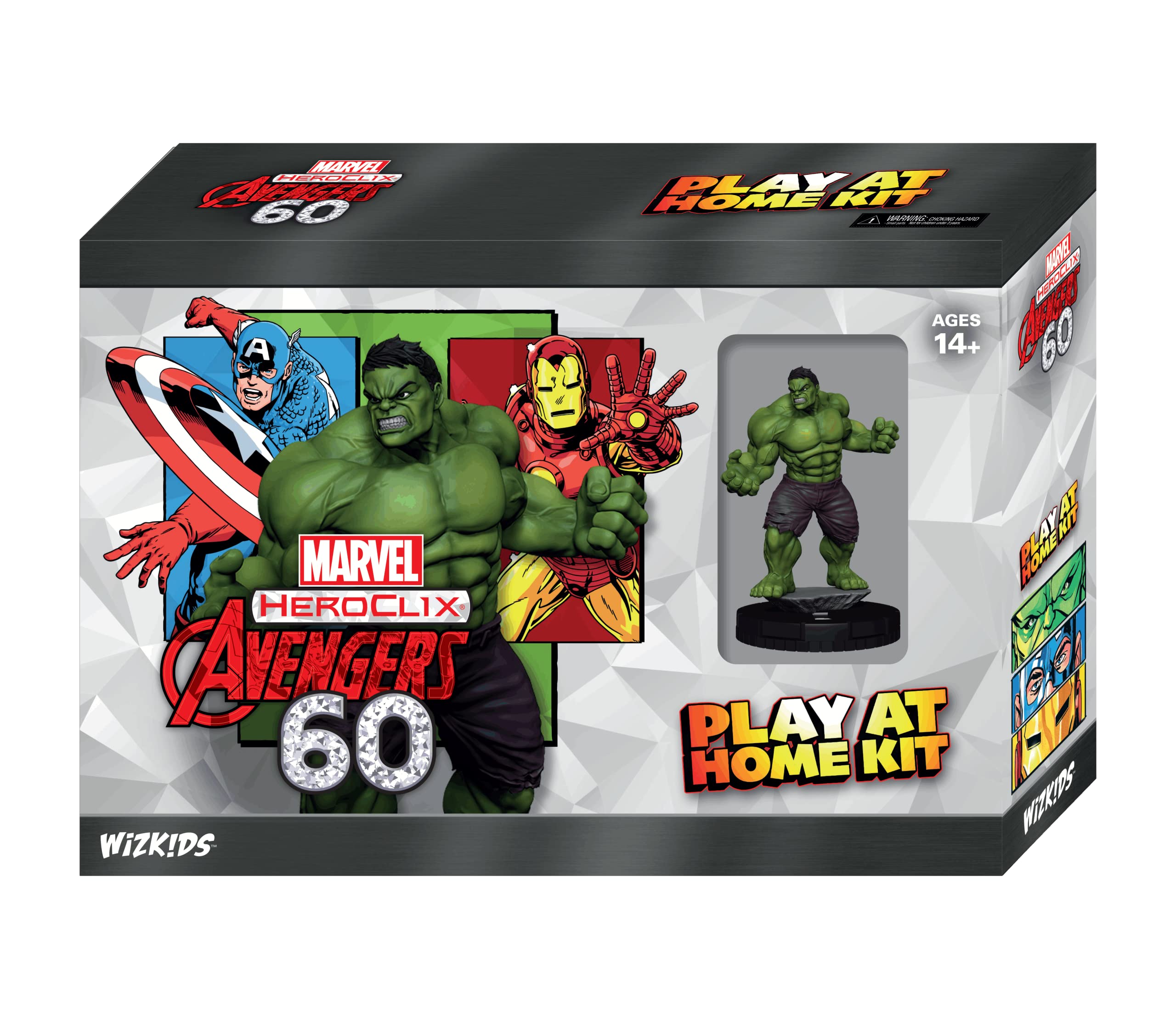 Marvel Heroclix: Avengers 60Th Anniversary Play At Home Kit Hulk