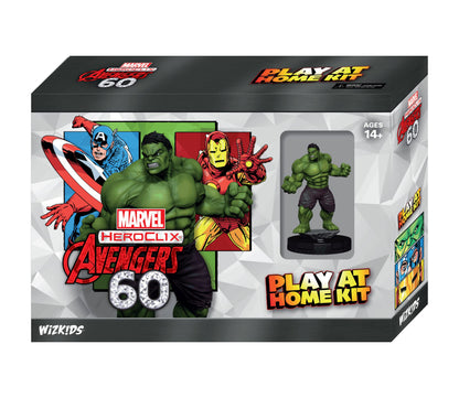 Marvel Heroclix: Avengers 60Th Anniversary Play At Home Kit Hulk