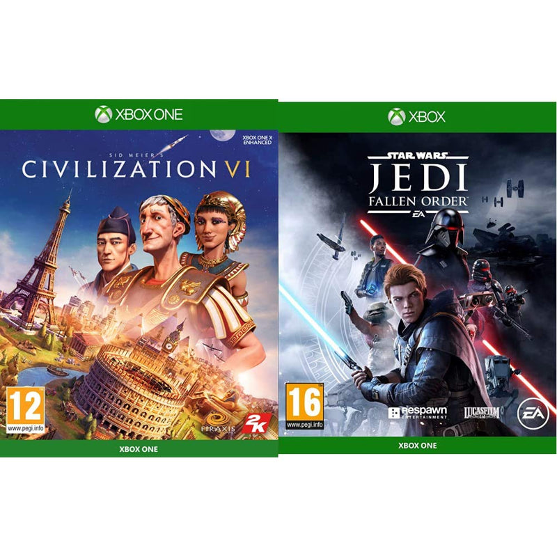 Civilization VI (Xbox One) & Star Wars Jedi: Fallen Order (Xbox One)