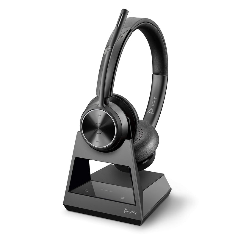POLY Savi 7320 Office Headset Wireless Handheld Office/Call center Black