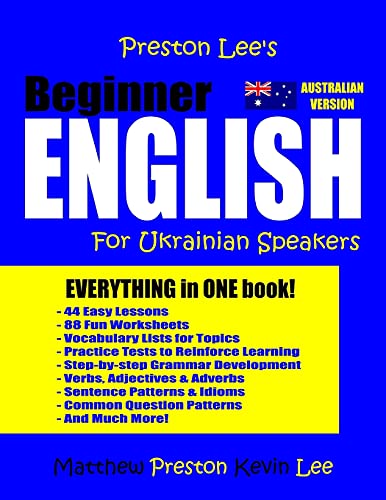 Preston Lee's Beginner English For Ukrainian Speakers (Australian)