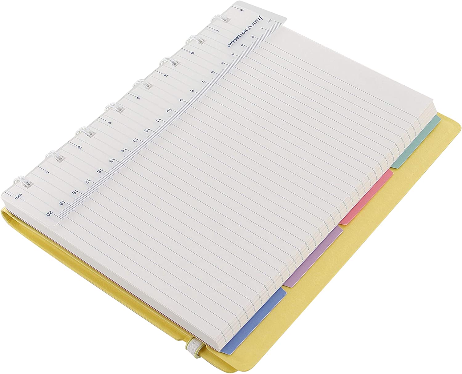 Filofax A5 refillable Notebook Lemon