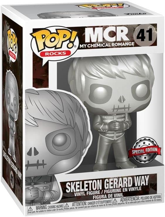 POP! Rocks MCR My Chemical Romance 41 Skeleton Gerard Way