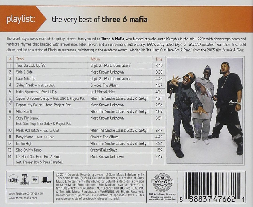 Playlist: The Very Best of Three 6 Mafia