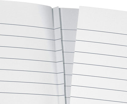 SIGEL JN325 Notebook Jolie, approx. A5, lined, hardcover, design indigo tropics Indigo Tropics - green blue