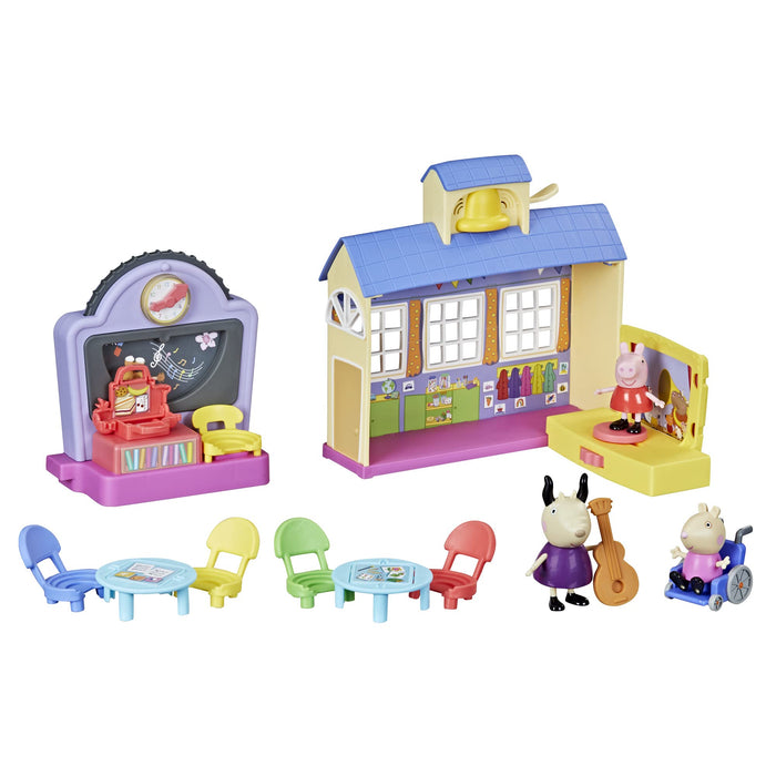 Peppa Pig Peppa’s Adventures Peppa's School Playgroup Preschool Toy, with Speech and Sounds, for Ages 3 and Up Standard Packaging