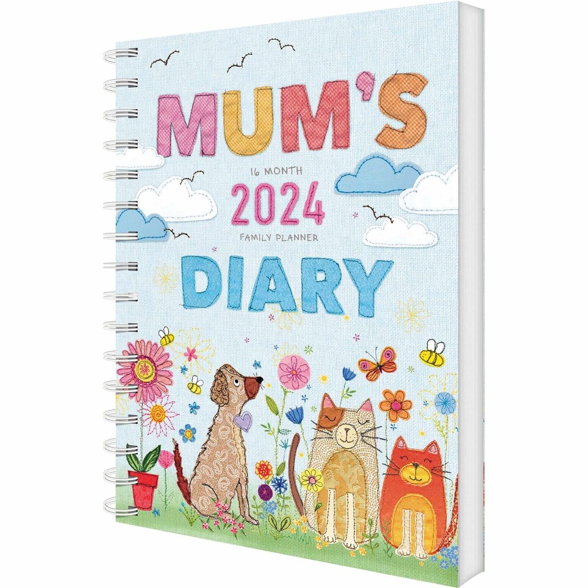 2024 Mums Fabric Planner Engagement Diary